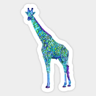 Serengeti Global World Giraffe Sticker